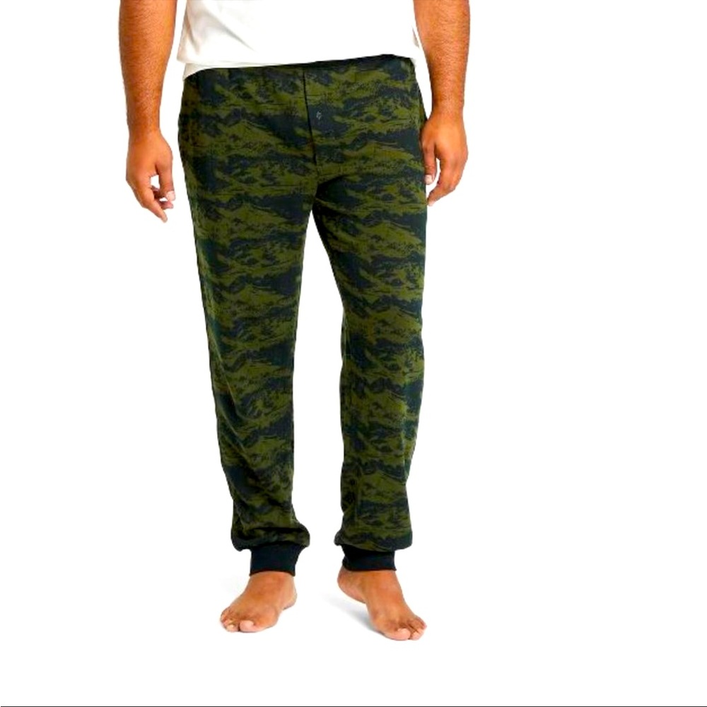 Goodfellow & Co Fern Green Lounge Pants Mens Elastic Waist Pajama Pants Size XL